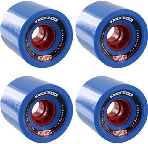 BIGGER BIGGIE WHEELS 73mm 78a BLUE (SET OF 4)