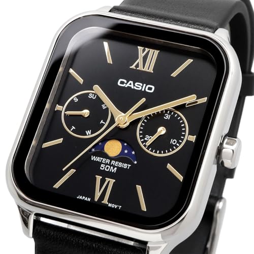 Image of Casio MTP-M3 Series Standard Moon Phase Analog Men's Wrist Watch