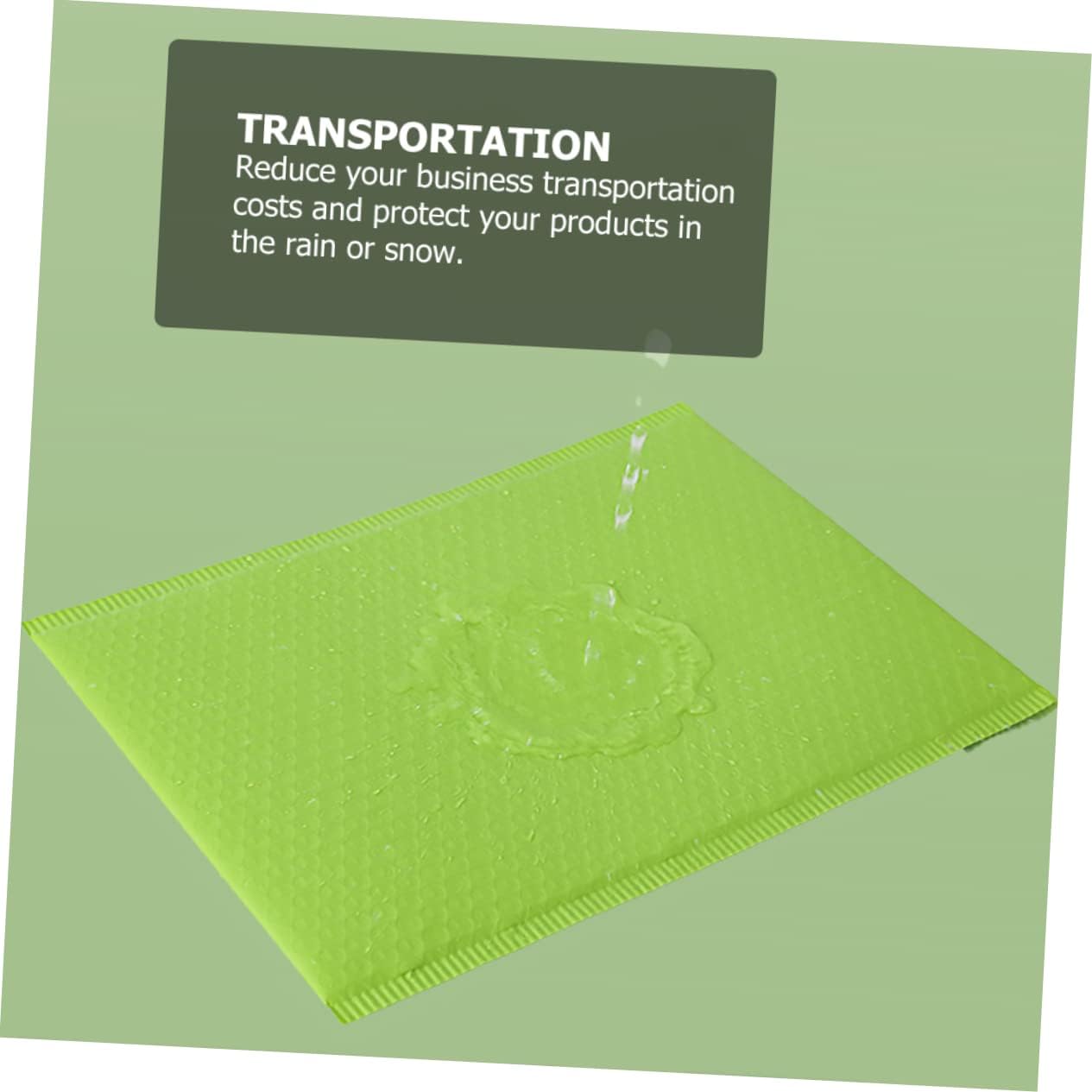 Housoutil 20Pcs Thickened Bubble Pouch Pack Bag for Secure Shipping Shockproof Design for Electronics Clothing and Accessories Strong Adhesive