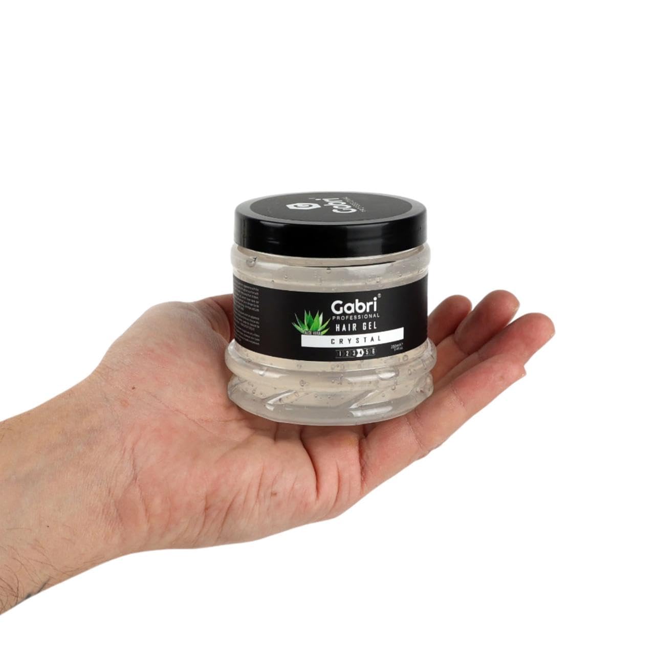 Gabri Hair Styling Gel, Firm Hold Styling Hair Gels, High Gloss, Anti-Frizz Effect, Edge Control - Image 4