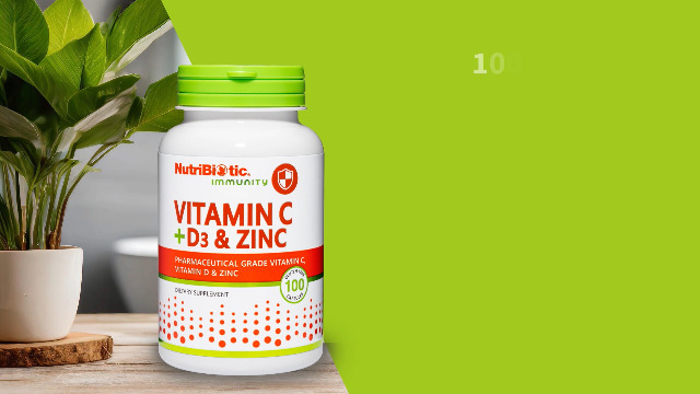 Amazon.com: NutriBiotic – Vitamin C + Vitamin D3 & Zinc, 250