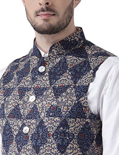 Image of KISAH Men's Art Silk Waist Coat