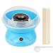 Produktbild Zuckerwattemaschine für zuhause kinder Automat Zuckerwatte Zuckerwattegerät Maker 500W inkl. Zuckerlöffel und 10 Stäbchen (Blau)
