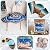 EPOXY Resin Crystal Clear 1 Gallon Kit | 1:1 Resin and Hardener for Super Gloss Coating | for Bars, Outdoor Table Top, Countertop, Art | Safe for Use on Wood, Metal, Stone, Plastic, Marine Sealer