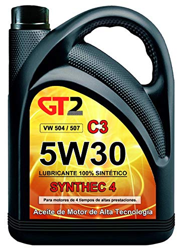 Lubricante Motor 5W30 C3 504.00-507.00 GT2 SYNTHEC 4 5 Litros Cover