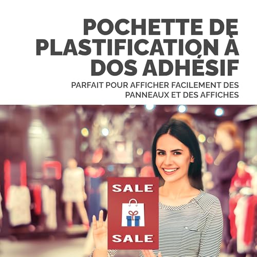 Fellowes Pochettes A4 Adhésif - vue 6