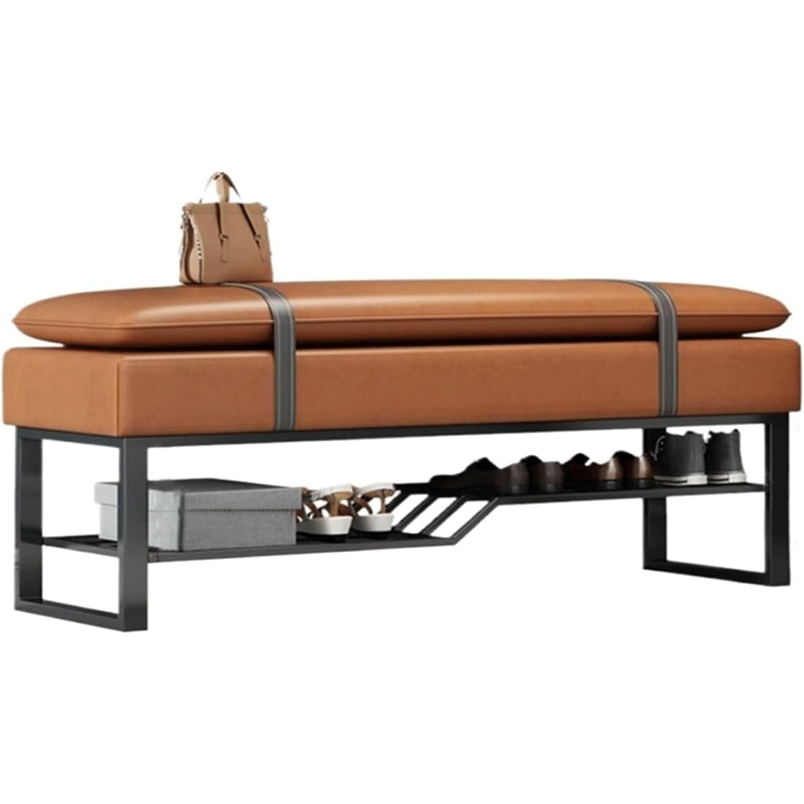 Banc d'entrée économiseur d'espace pour rangement chambre