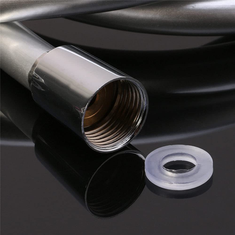 Wąż prysznicowy z PVC węże hydrauliczne elastyczny wąż do wody do akcesoriów łazienkowych rura prysznicowa z PVC 1,5 m/2 m/3 m, 150 cm, DN15