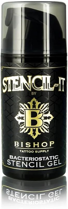 BISHOP TATTOO SUPPLY Stencil-It Gel, gel de transferência para tatuagem, 100 mL