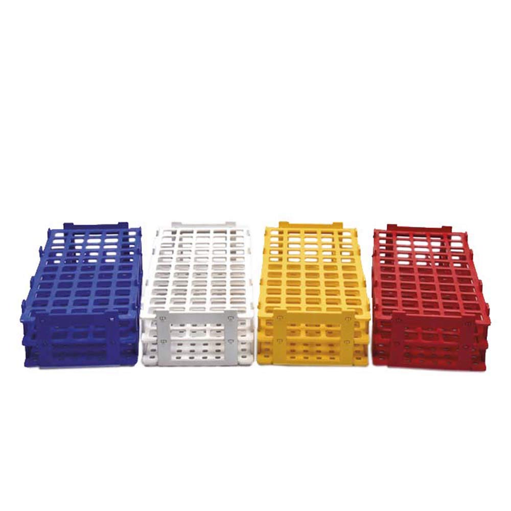 ISOLAB 079.01.001B Tube Rack dismantled P.P 84 Holes for Tubes 13 mm Diameter Blue (1 Piece)-image-49