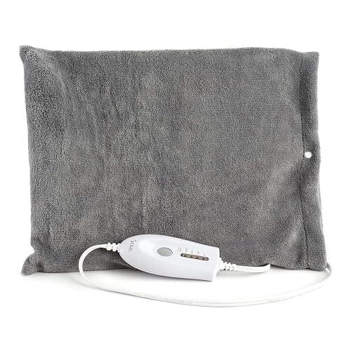 Image of DMI Heating Pad for Pain Relief with 4 Heat Options & Moist Heat for Back Pain Relief,FSA and HSA Eligible,Neck and Shoulders,Muscle Aches,Arthritis,Period Cramps,9ft Cord,14.5 x 12 ',Medium (Pack of 1)