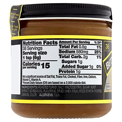 Better Than Bouillon Premium Turkey Base, Made with Roasted Turkey, 38 Servings Per Jar (8 Ounce (Pack of 1)) - Thumbnail 3