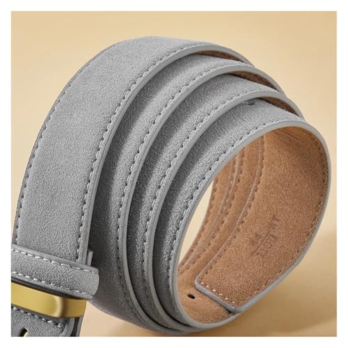 Fashion Suede Cowhide Women‘s Belts Genuine Leather Metal Buckle Women Belt Matched Dress Jeans Skinny Girdle4