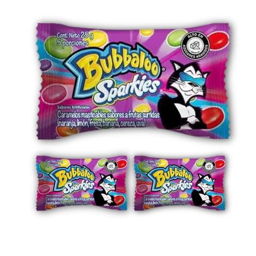 BUBBALOO SPARKIES caramelos box 20 unidades 500 gr miniatura 3
