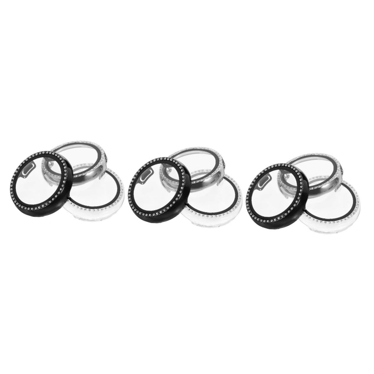 Housoutil 9pezzi Custodia Per Protezione Antigraffio Per Watch Facile Installare e Rimuovere Design e Compatibile Smartwatch