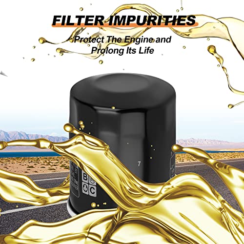 Lcgly 3 Pcs Oil Filter 2540122 2540086 Compatible With Polaris Ranger 570 700 800 900 1000 Crew Xp Rzr 570 800 900 1000 Sportsman 600 700 800 General 1000 Rzr S 800 Rzr 4 800 900 Ace 500 570 900 #TOP4