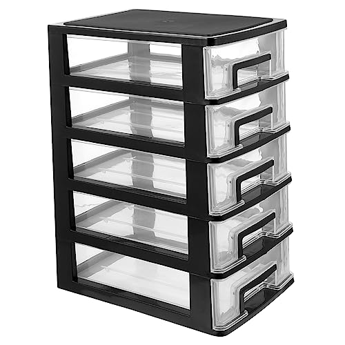 Boîte de rangement plastique transparente avec compartiments TOPBATHY - 2