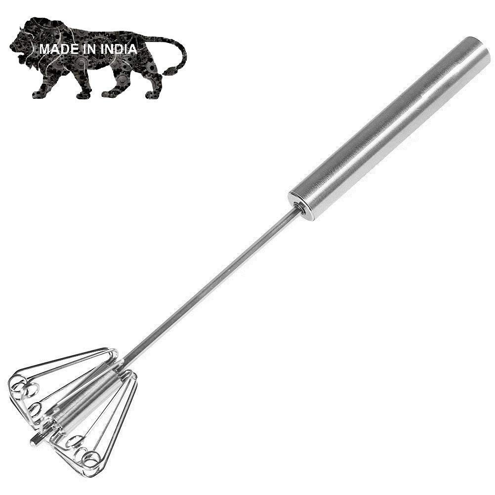 Buy vyatirek Hand Mixer Blender Power Free Semi Automatic Stainless Steel Egg Beater Lassi
