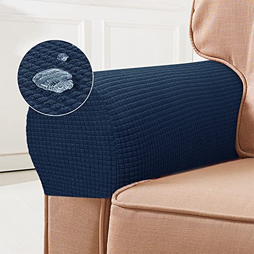 Ninefox Sofa Armrest Cover Removable Arm Stretch Chair Protector,Polyester,Waterproof #TOP2
