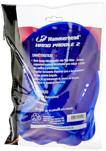 Palmar Hand Paddle Ii Hammerhead Unissex Azul Royal ÚNICO