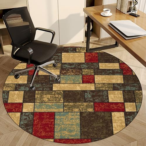 Mat de chaise FANDIAO protège sol bois franc 140 cm polyvalent