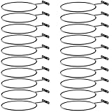 LALAOKS Basketball Holder Wall Mount for Basketball, Soccer Ball, Volleyball, Football, Rugby (6in/20Pack)