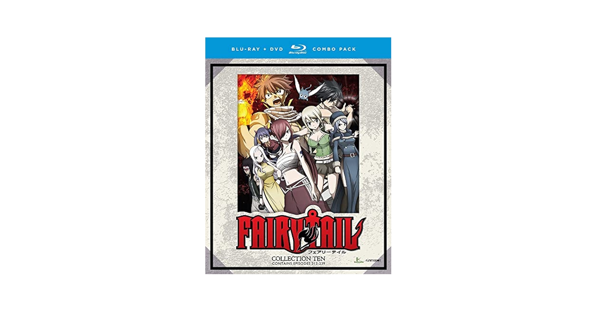 Amazon.com: Fairy Tail: Collection Ten [Blu-ray] : Cherami