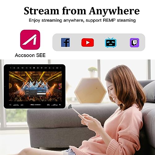 Image of Accsoon SeeMo HDMI Video Transmission System for i-Phone iPad 4K30 fps /1080 60fps Turn iOS into Camera Field Monitor for Video Monitoring /Recording /Reviewing /Sharing /Professional Video Production