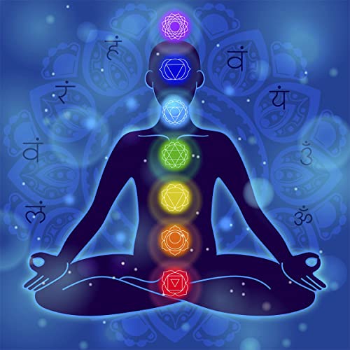 Image of 7 Chakra Point Pendulum with Natural Seven Chakra Beads | Crystal Products for Reiki, Healing & Feng Shui | Dowsing Pendulum for Meditation & Spiritual Balance