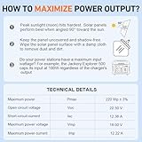 DOKIO 200W 18V Faltbar Solar Panel Kit Monokristallines Mit Solarladeregler Und PV-Kabel (Für 12V Kfz Batterie, AGM, Gelbatterie, SäUrebatterie) Flott Geliefert, Ausgepackt Und Geht - 7
