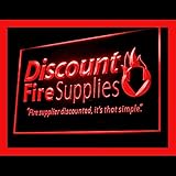 190118 Discount Fire Supplies Tool Multi-Function Display LED Light Neon Sign