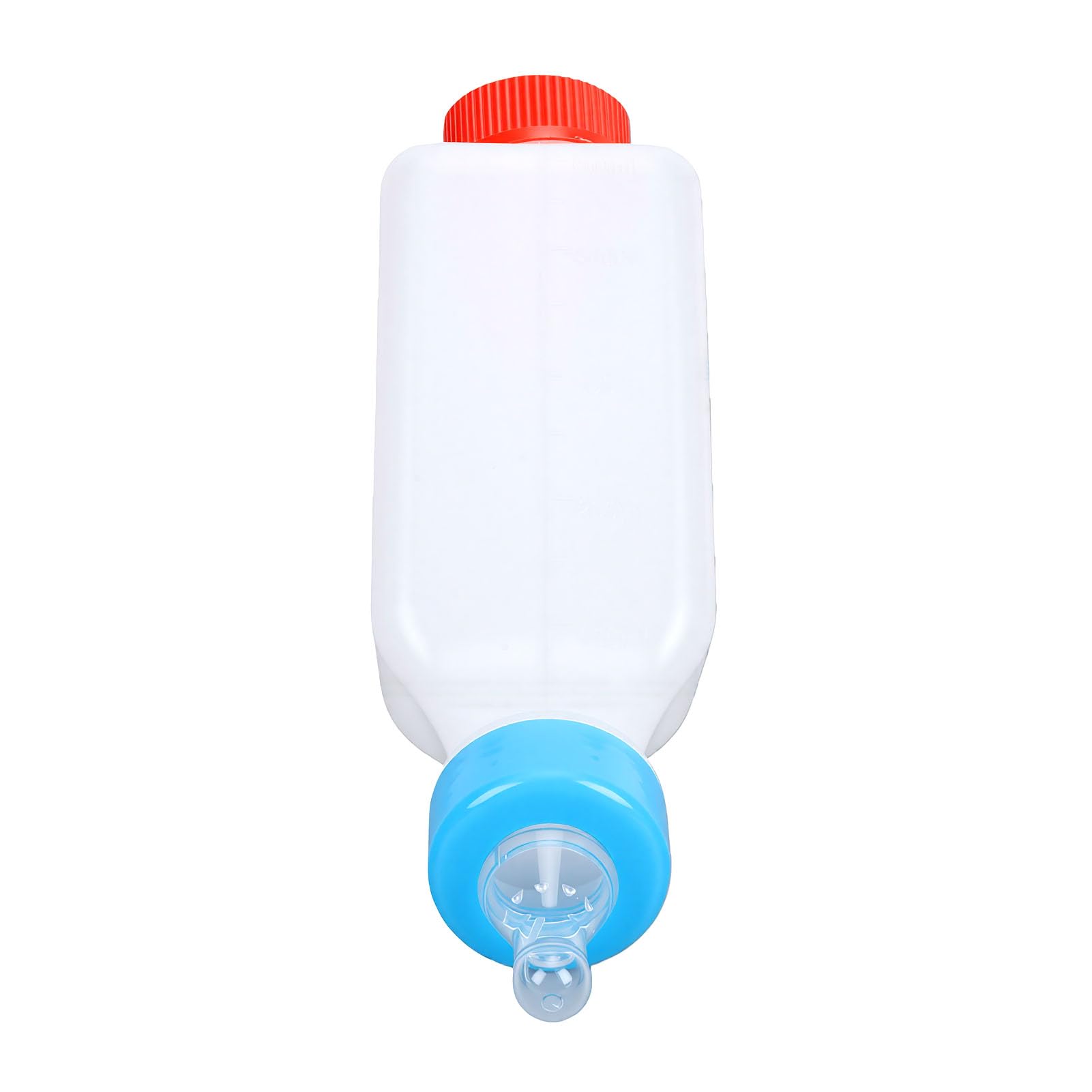 SIXRUN Allattatore per Latte di Agnello Biberon per Agnello Biberon per Confezione da 3 500 Ml Design da Appendere in Plastica per Agnelli Capre Bambini Cuccioli di Pecora