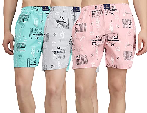 Image of Men's Pure Cotton Regular Printed Boxer