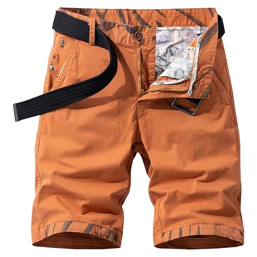 Short cargo pour homme léger en Ripstop extensible rouge taille 36 Flex Performance