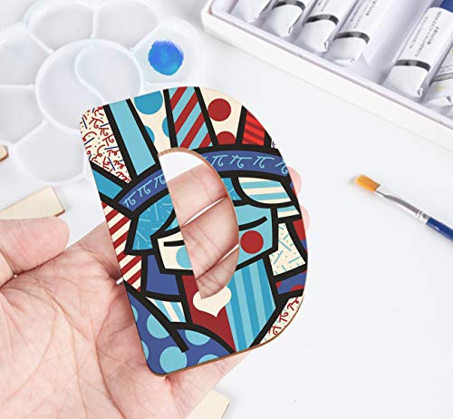 4" Wooden Letters - 52 Pcs Wood Alphabet Letters For Crafts Wood Letters Sign Decoration Unfinished Wood Letters For Painting/Wall Decor/Letter Board/Diy #TOP4