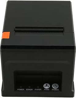 Receipt Printer, 80mm Thermal Receipt Printer, 300mm s POS Thermal Receipt Printer with Auto Cutter for Retail Business, POS Printer