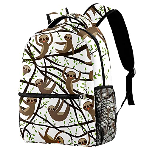 Sac à dos décontracté femme rose multicolore à motif texte inspirant