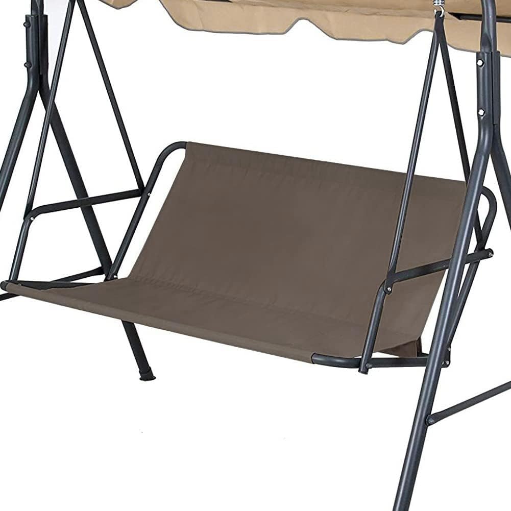 CREATCABIN Funda de Repuesto para Asiento de Columpio, 600D, Tela Oxford Gruesa, Funda para Banco de Columpio, Impermeable, para Porche, Patio, Funda de Cojín de Repuesto para Columpios de Jardín Al A