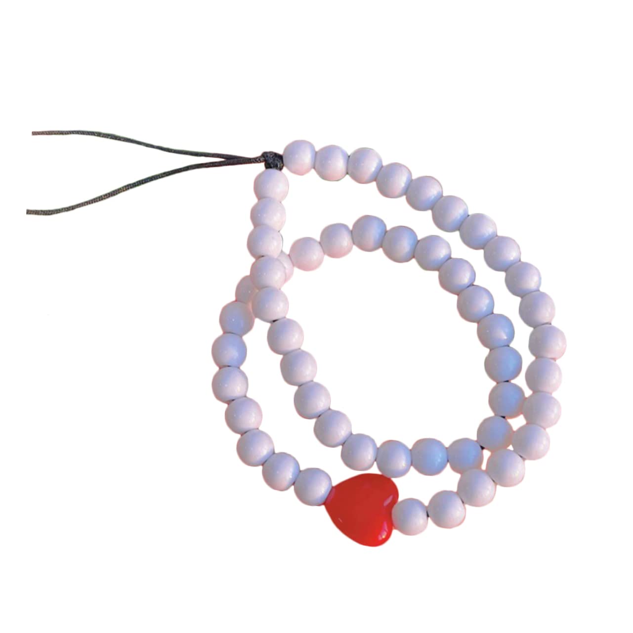 Charm de téléphone suspendu perles colorées Operitacx accessoire unique anti-perte - 8