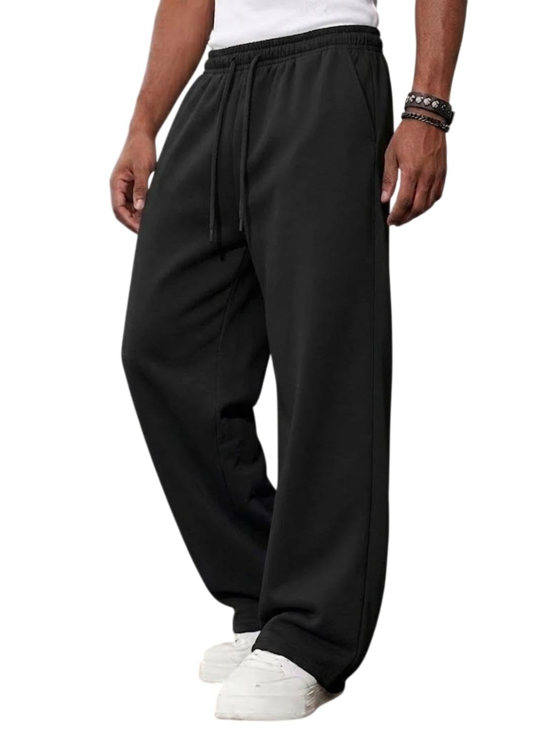 dockstreet Track Pant for Men || Baggy Fit || Track Pants || Full Elastic Jogger Track Pant || 100% Cotton-picture-39