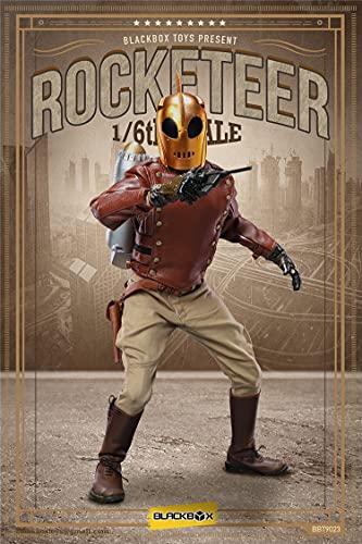 I8 Toys Blackbox Bbt9023A 1/6 Scale Guess Me Series Rocketeer 12 Inch Collectible Action Figure (Regular Version), Multicolored, Medium (Sjyt-001) #TOP2