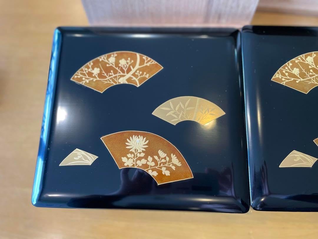 越前塗 木曽塗 信州木曽平澤 丸庄漆器店 木製堅地漆器 重箱 地場産 越前塗 木曽塗 信州木曽平澤 丸庄漆器店 木製堅地漆器 重箱 地場産