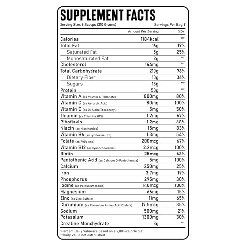 Image of Bull Mass Muscle Gainer Protein Powder (9 Servings) | Increased Athletic performance | Strength | Weight Gain | Lean Muscle | FSSAI Approved (Rich Chocolate, 6 Lbs)