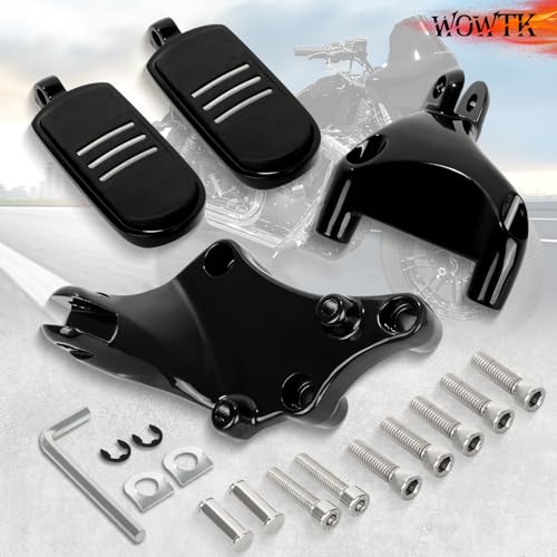 Image of Passenger Footpegs pegs for Harley Sportster XL 2014-2022,for XL1200,XL883,Seventy-Two,Iron 1200 883,Forty-Eight,for Streamliner Style