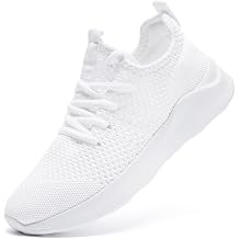 DLWKIPV Running Shoes for Men Slip on Tennis Walking Sneakers Lightweight Non Slip Workout Gym Sports Volleyball Shoes Outdoor Athletic Casual Fashion Breathable Trainers