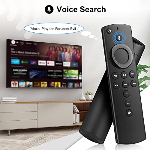 Image of TVs Remote Replacement Fit for All Fire-Stick Series, for TVs Cube (1st & 2nd Gen), 3rd Gen Smart TV with Voice Function, TVs Stick 4K / Stick Lite /Stick (2nd Gen),Not for Roku TV