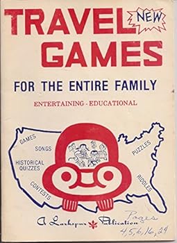 Paperback Travel Games Book
