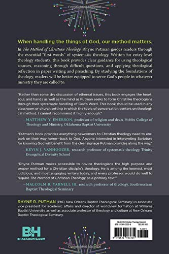 The Method Of Christian Theology: A Basic Introduction #TOP1