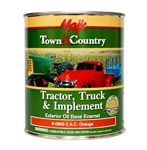 Majic Town & Country enamel paint can