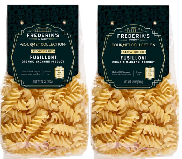 Organic Fusilloni Pasta Macaroni Product (2 Bags, 12 oz. each)